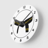 Martial Arts Second Degree Black Belt Ronde Klok (Hoek)