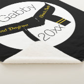 Martial Arts Second Degree Black Belt Sherpa Deken (3/4)