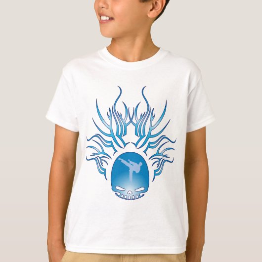 Martial Arts Skull T-shirt (Voorkant)