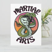 Martial Arts Snake (Staand voorkant)