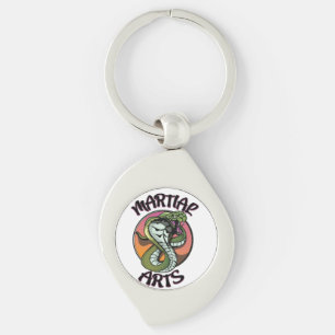 Martial Arts Snake Sleutelhanger