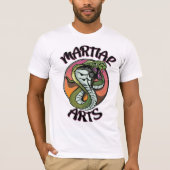 Martial Arts Snake T-shirt (Voorkant)