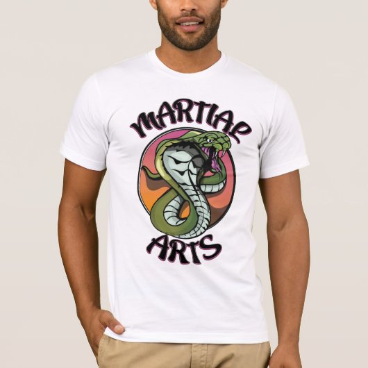 Martial Arts Snake T-shirt (Voorkant)
