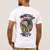 Martial Arts Snake T-shirt (Achterkant)