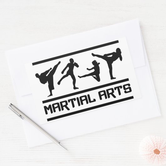 Martial Arts stickers (Envelop)