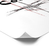 Martial Arts Taekwondo Tenets met dank Poster (Hoek)