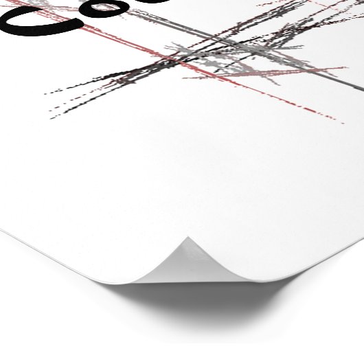 Martial Arts Taekwondo Tenets met dank Poster (Hoek)