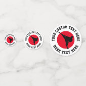 Martial arts thema karate Verjaardagsfeest confett Confetti (Voorkanten)