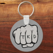 Martial Arts TKD Fist Sleutelhanger (Voorkant)
