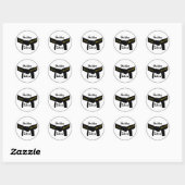 Martial Arts Toekomst Zwarte Belt Stickers (Vel)
