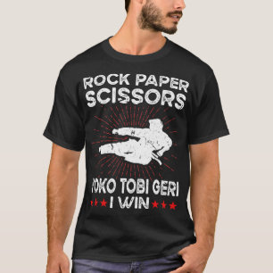 Martial Arts Training Tobi Geri Grappig Karate T-shirt