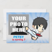 Martial Arts Uitnodiging - CUSTOM (Voorkant)