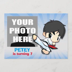 Martial Arts Uitnodiging - CUSTOM