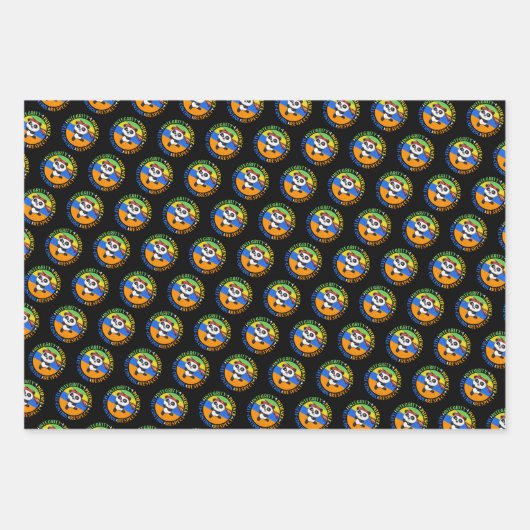 Martial Arts Waarden - Jongens Karate Mindset Inpakpapier Vel (Voorkant 3)