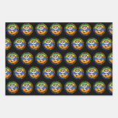 Martial Arts Waarden - Jongens Karate Mindset Inpakpapier Vel (Voorkant)