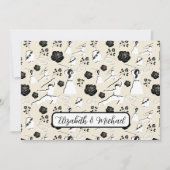 Martial Arts Wedding Note Card Notitiekaartje (Voorkant)