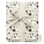 Martial Arts Wedding Wrapping Paper Cadeaupapier