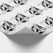 Martial Arts Wrapping Paper Cadeaupapier (Hoek)
