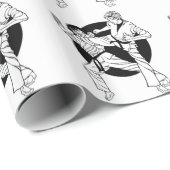 Martial Arts Wrapping Paper Cadeaupapier (Rol Hoek)