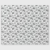 Martial Arts Wrapping Paper Cadeaupapier (Vlak)