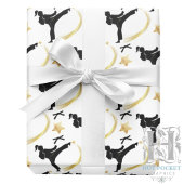 Martial Arts Wrapping Paper Cadeaupapier