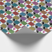Martial Arts Wrapping Paper Cadeaupapier (Hoek)