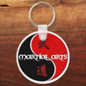 Martial Arts Yin Yang Sleutelhanger (Voorkant)