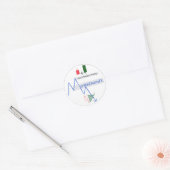 Martial Charts FX Ronde Stickers (Envelop)