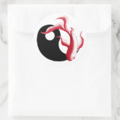 Martial Flow Abstract YinYang Martial Arts Sticker (Tas)