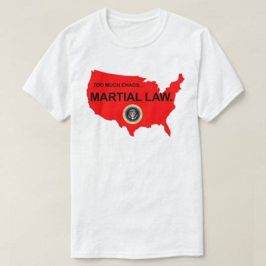 Martial Law T-shirt (Design voorkant)