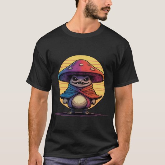 Martial Mushroom T-shirt (Voorkant)