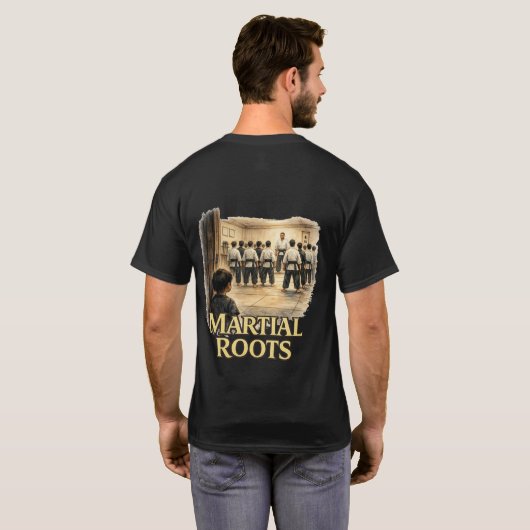 Martial Roots First Spark Karate T-shirt (Achterkant volledig)