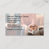 Martial Therapy Counseling Business Cards Visitekaartje (Voorkant)