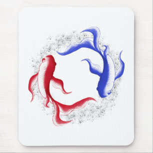 Martiale Flow Abstract Yin Yang Martial Arts Muismat