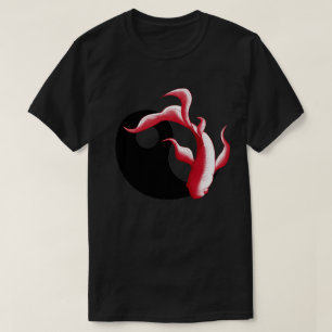 Martiale Flow Abstract Yin Yang Martial Arts T-shirt