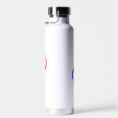 Martiale Flow Abstract Yin Yang Martial Arts Waterfles (Rechts)