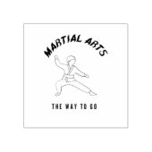 Martiale kunst de weg naar de toekomst rubberstempel (Afrduk)