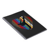 Martiale Kunst Karate Fighter Belt Colors Notitieboek (Rechterzijde)