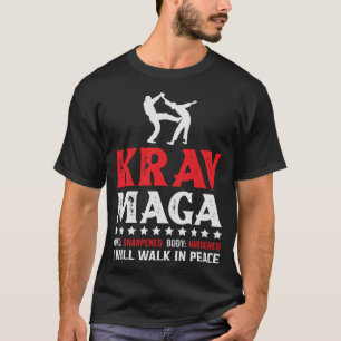 Martiale kunsten Krav Maga zelfverdediging T-shirt