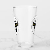 Martiale Kunsten met de vierde graad zwarte gordel Glas (Rechts)