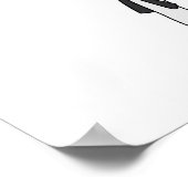 Martiale Kunsten - Ponytail (licht/rood) Poster (Hoek)