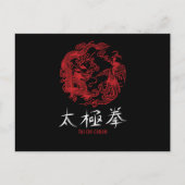 Martiale Kunsten Zelfverdediging Mediteren Yoga Ta Briefkaart (Voorkant)