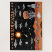 Martian Art Sci Fi Mars Story Legpuzzel (Verticaal)