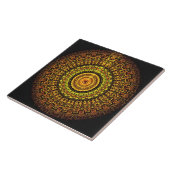 Martian Aztec Mandala Tile Tegeltje (Zijkant)