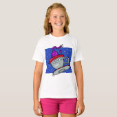 Martian Character Girls T-Shirt (Voorkant volledig)
