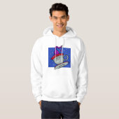 Martian Character Mannen Hoodie (Voorkant volledig)