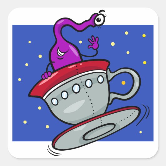 Martian Character Stickers (Voorkant)