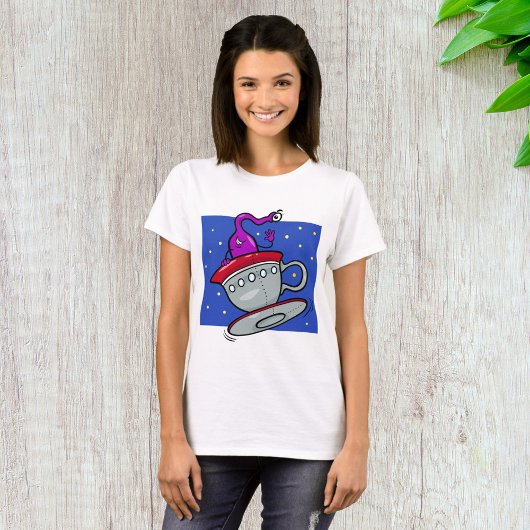 Martian Character Womens T-Shirt