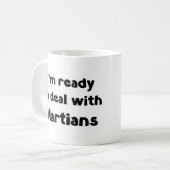 martian deal met koffiemok (Voorkant links)