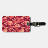 MARTIAN DESERT CAMO/CAMOUFLAGE DAZZLE PATROON BAGAGELABEL (Voorkant horizontaal)